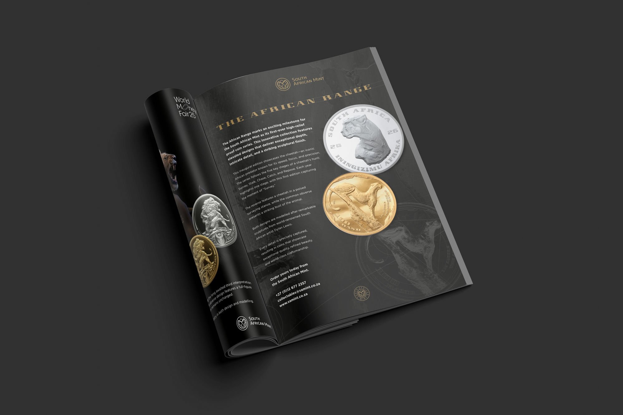 South African Mint magazine advertisement &ndash; The African Range